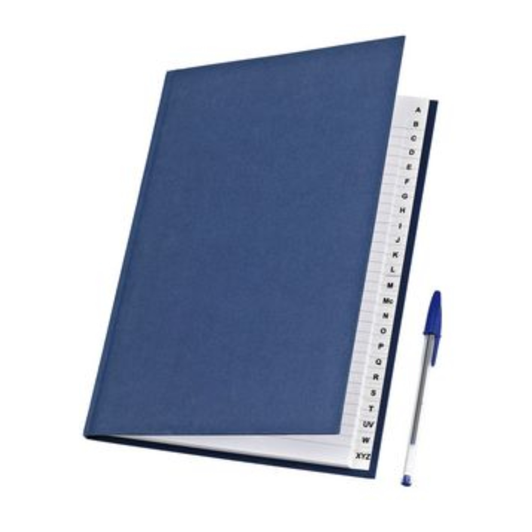 CUADERNO ALFABETICO C/INDICE EMPASTADO D/56 GR. T: A-5 X 100 HOJAS UNIDAD RAY PERU N.D.