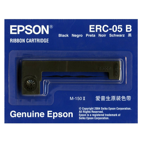 CINTA RENDIMIENTO: 1.50 II  COLOR NEGRO CAJA X 01 UNIDAD EPSON ERC-05B