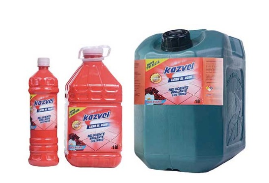 cera al agua rojo Kazvel Galon