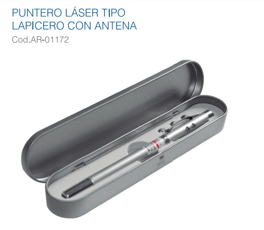 puntero laser tipo lapicero con antena