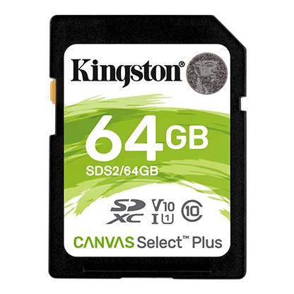 MEMORIA SDHC 64GB 100MB/S C10 KINGSTON UHS-I